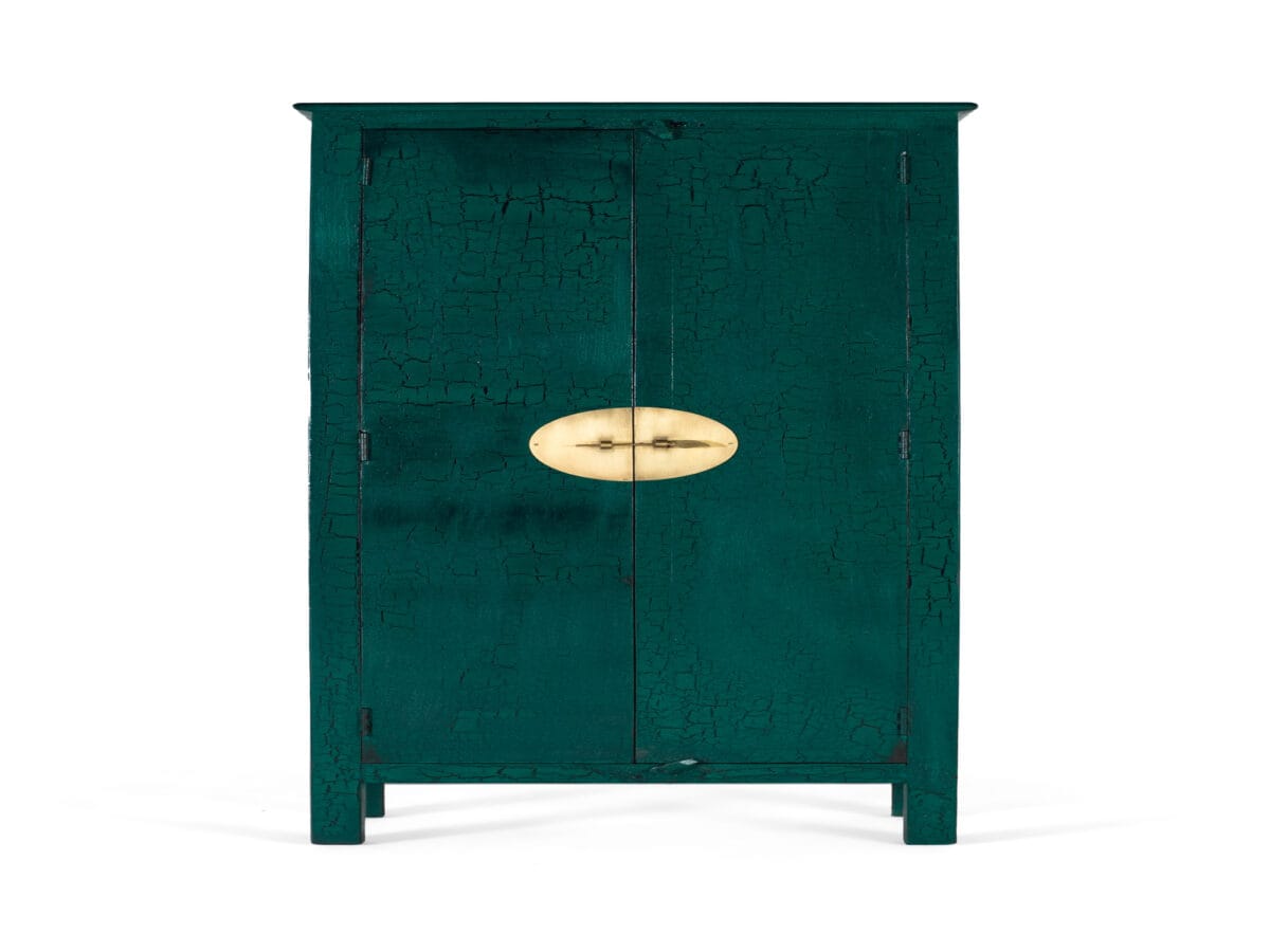 Armario 2 Puertas Madera Mango Verde - Imagen 3