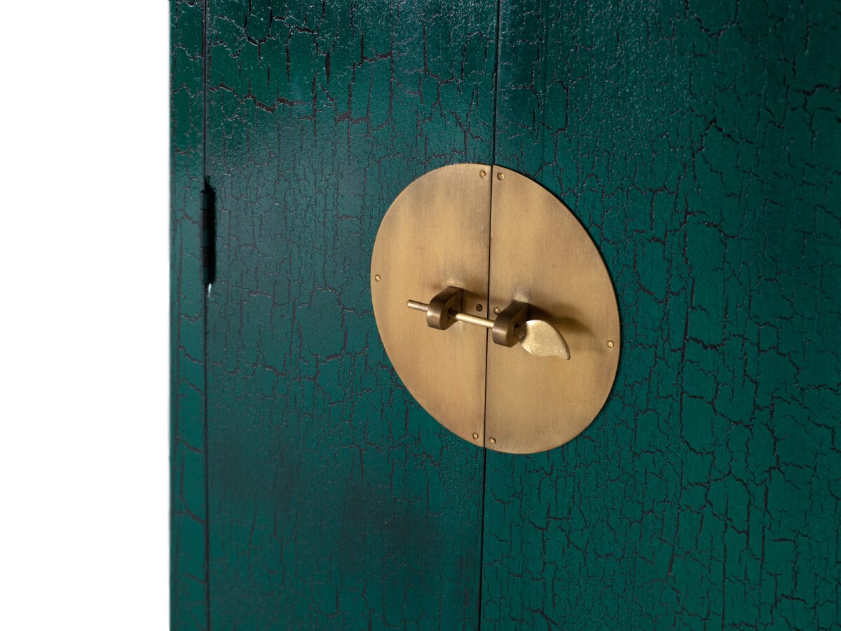 Armario 2 Puertas Madera Mango Verde - Imagen 4