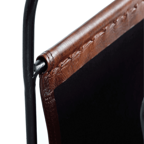 revistero de piel de vacuno y metal 2 Revistero de piel y metal - Imagen 3