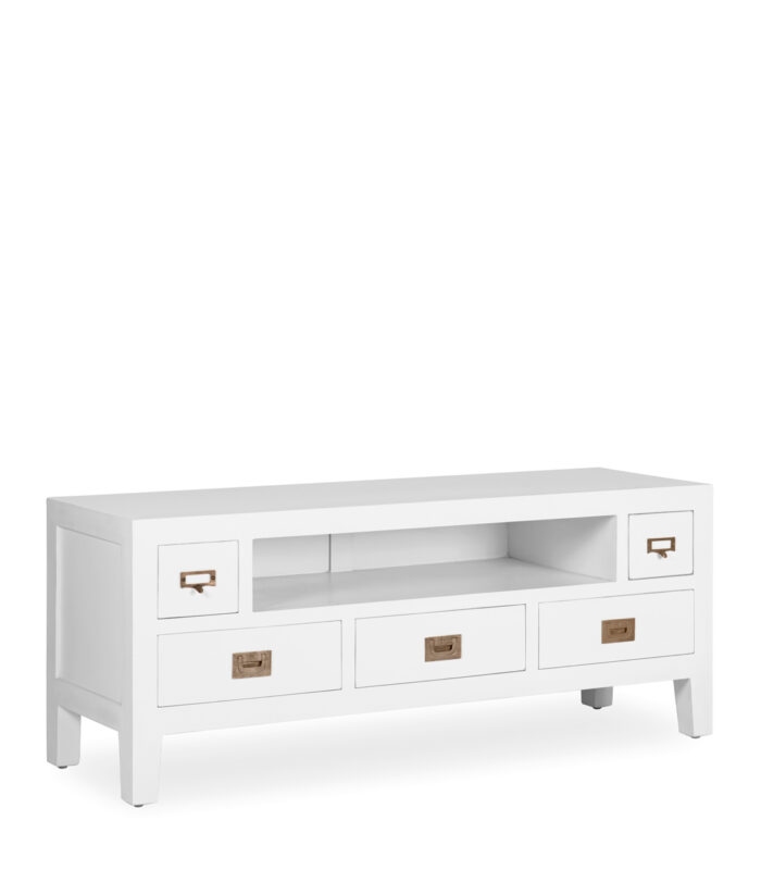 MUEBLE TV EVEREST 3 CAJONES 1 HUECO 125x40x50