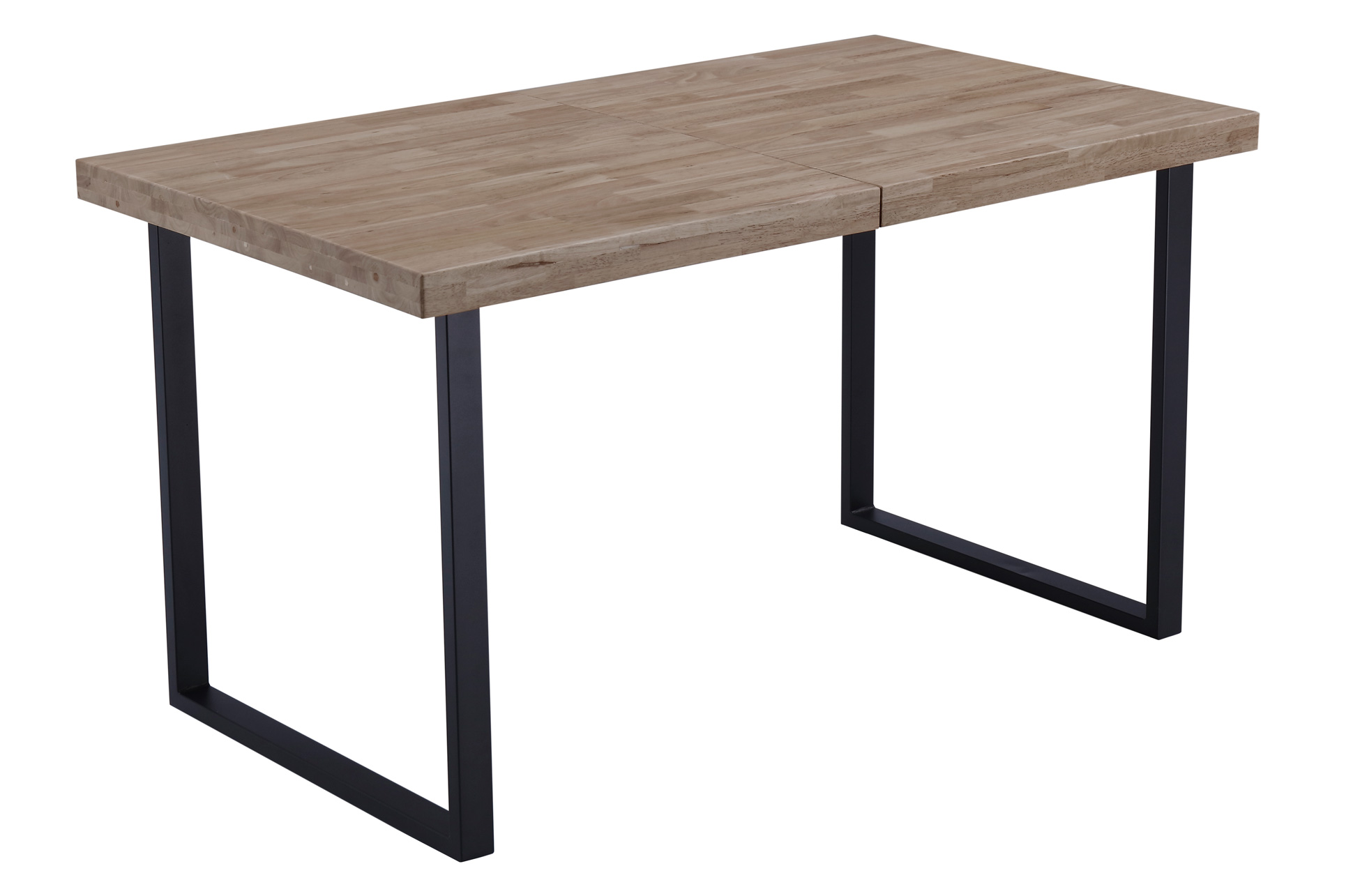 0600600010014-1-full.jpg MESA COMEDOR EXTENSIBLE STEVE 140 - 180 x 80 CM ROBLE HONEY NEGRO - Imagen 1