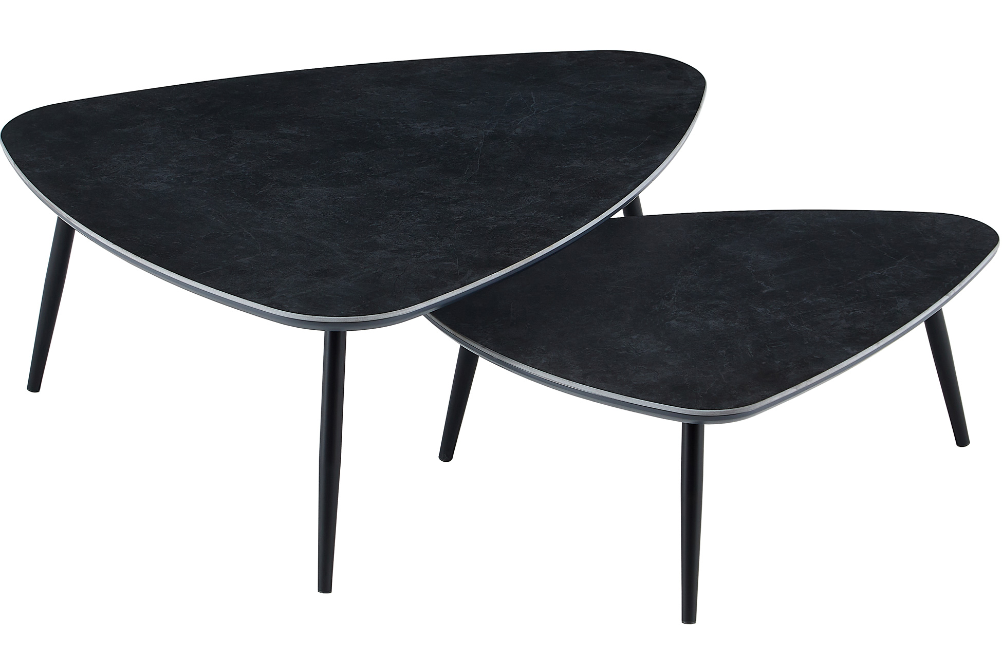 0604500020028-1-full.jpg MESA CENTRO NIDO VULCANO CERAMIC NEGRO NEGRO - Imagen 1