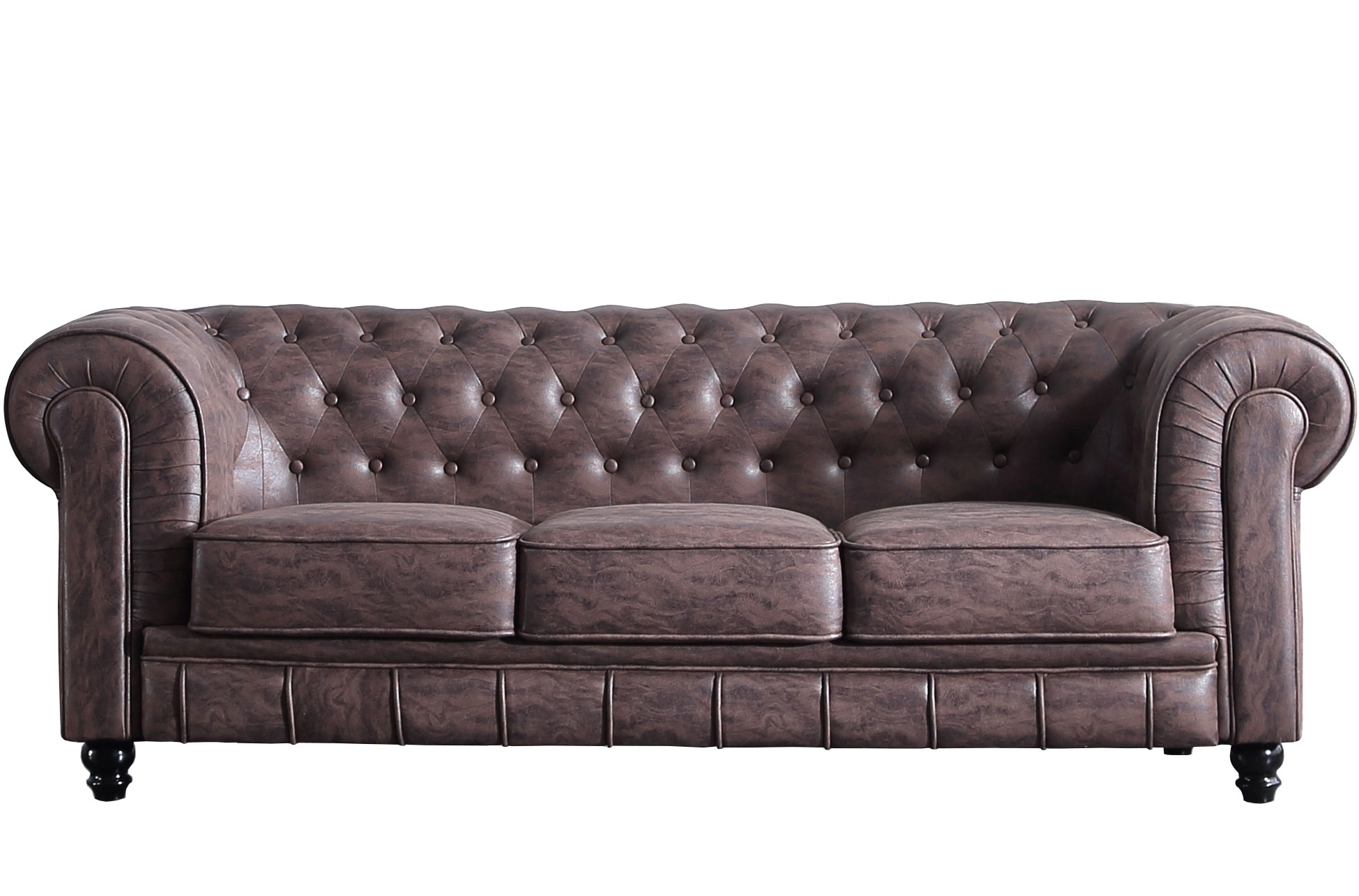 2000490024832-1-full.jpg SOFÁ CHESTERFIELD 3 PLAZAS CHOCOLATE VINTAGE - Imagen 1
