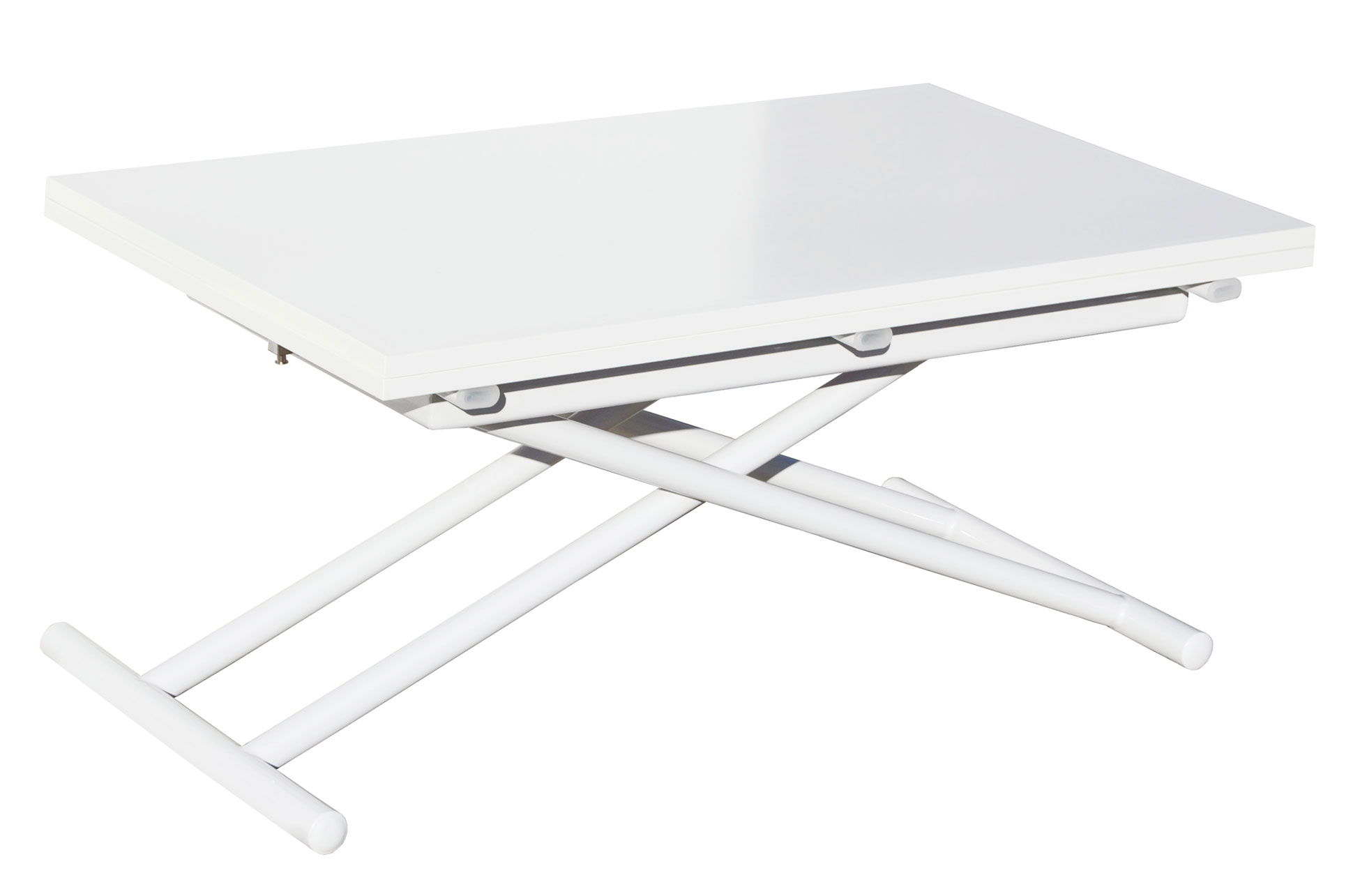3003500020003-1-full.jpg MESA CENTRO ELEVABLE Y EXTENSIBLE UP - DOWN BLANCO 100 x 50 CM - Imagen 1
