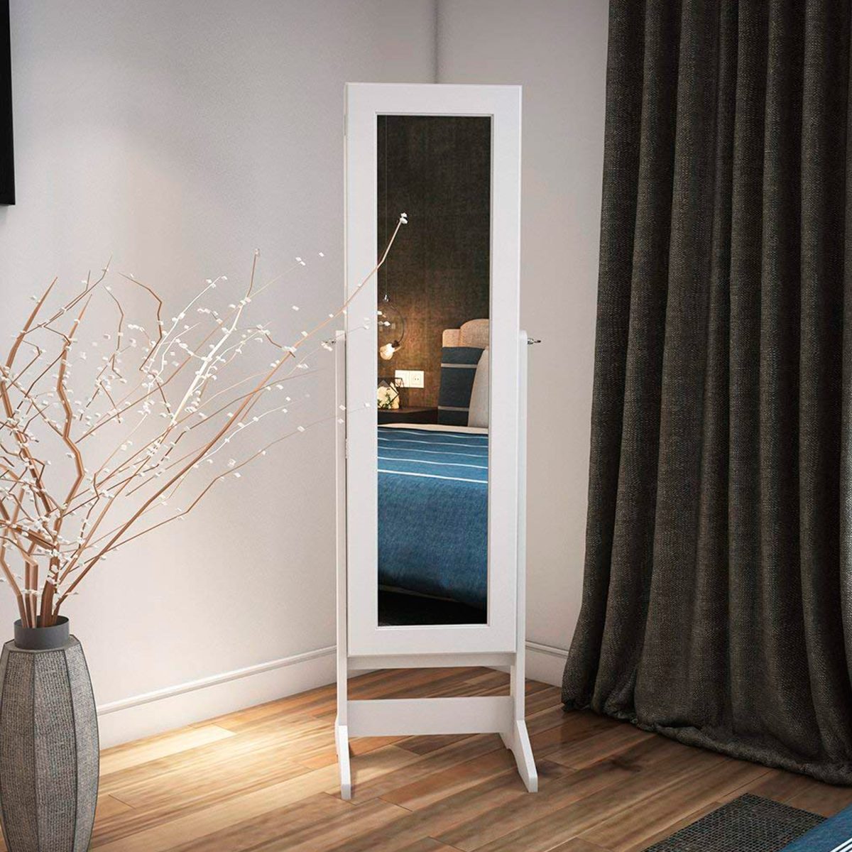 Espejo Joyero Color Blanco con Cierre de Seguridad Espejo Joyero Color Blanco con Cierre de Seguridad - Imagen 5