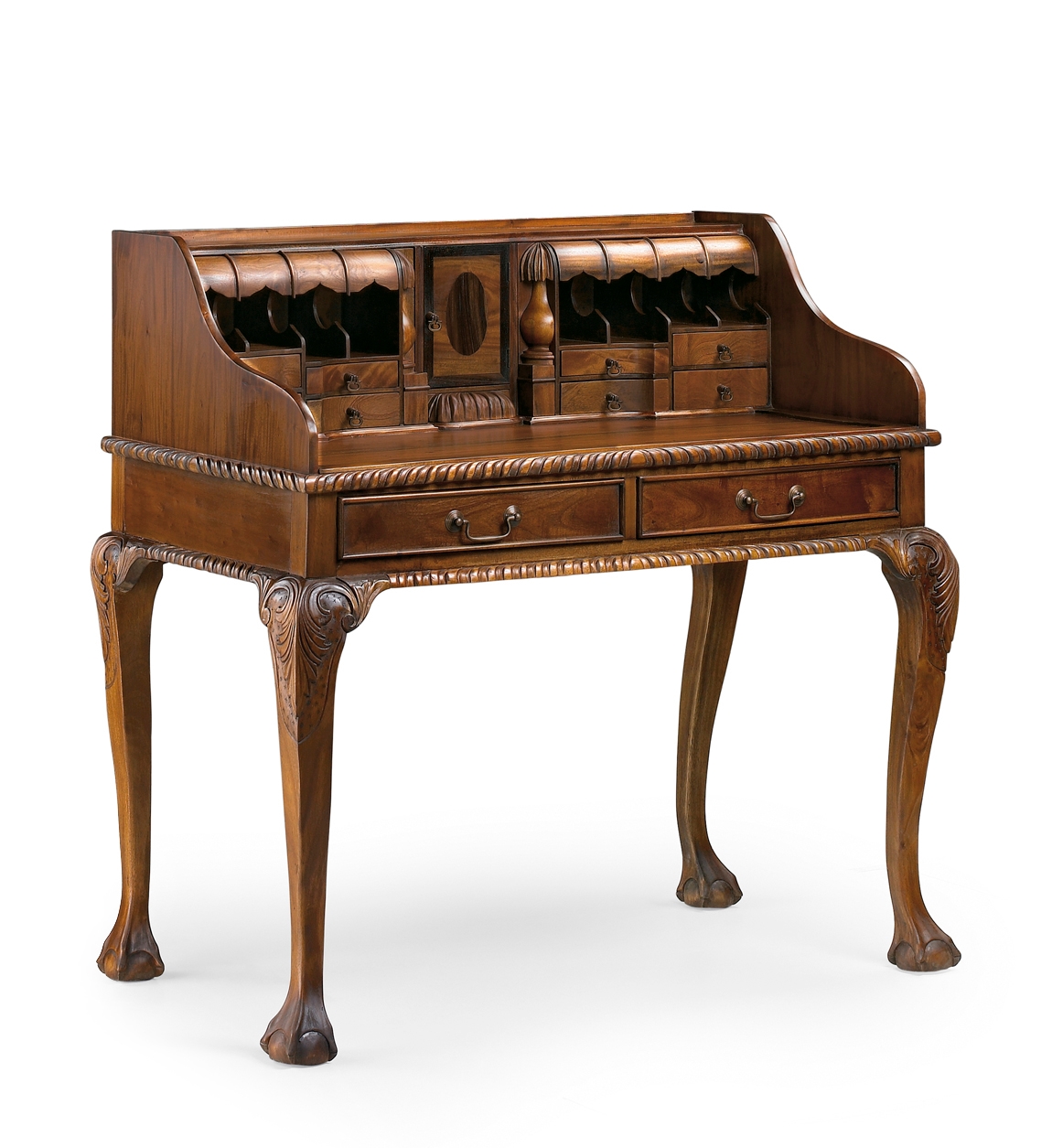 14084_0 ESCRITORIO VINTAGE CHIPPENDALE 105x65x107