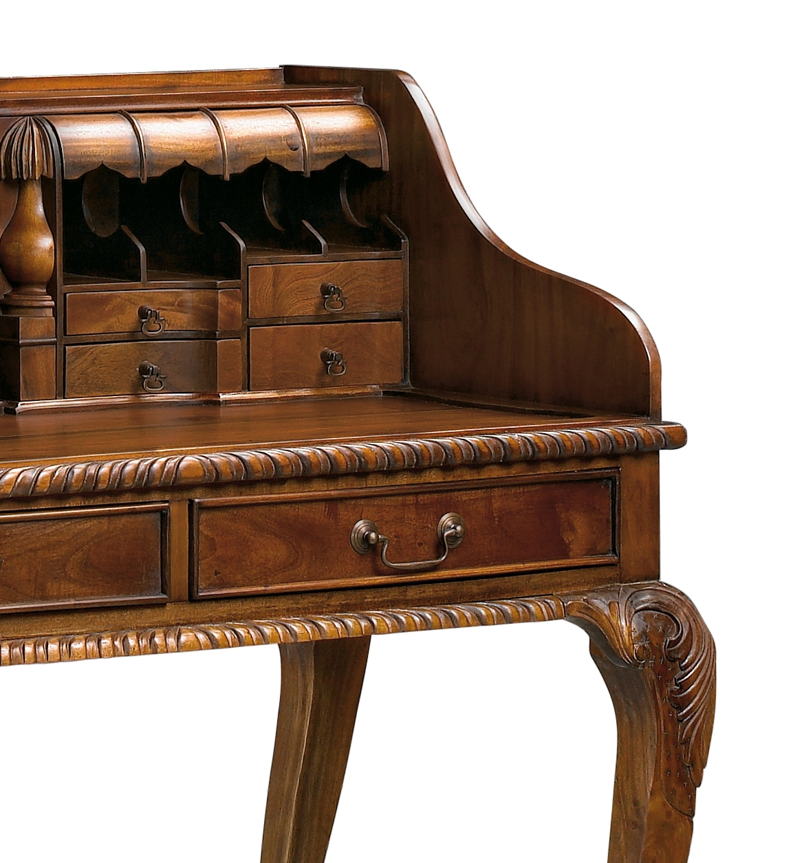 14084_1 ESCRITORIO VINTAGE CHIPPENDALE - Imagen 2