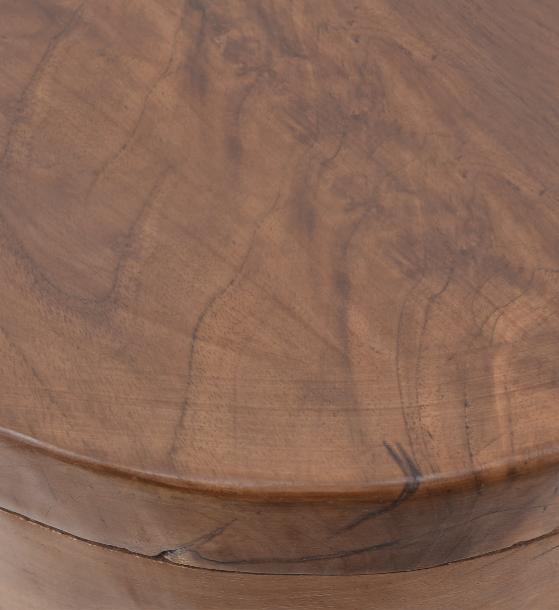 163051_3 MESITA TEKA TRONCOS HORIZONTALES 35x35x45 - Imagen 4