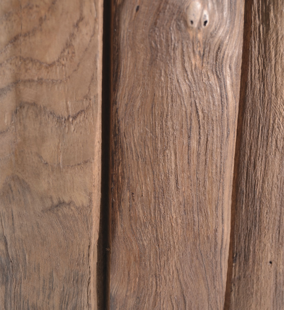 163052_4 MESITA TEKA TRONCOS VERTICALES 35x35x45 - Imagen 5