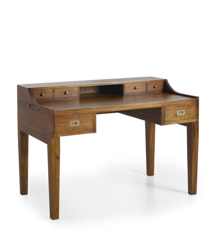 ESCRITORIO STAR 6 CAJONES 2 BANDEJAS 125x70x78-89