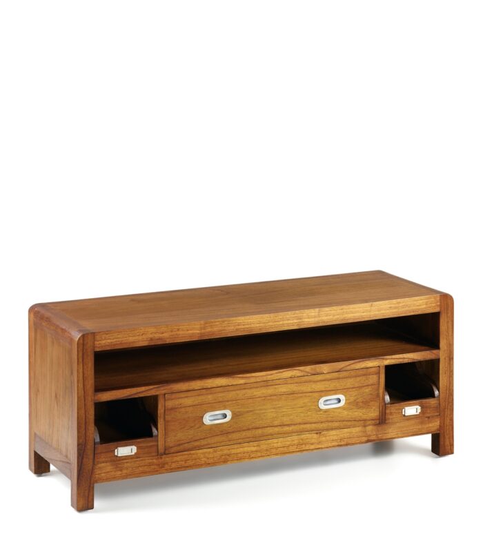 MUEBLE TV FLASH 3 CAJONES 1 HUECO 115x40x47