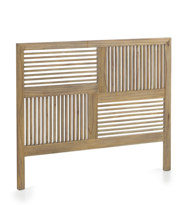CABECERO MERAPI BARROTES HORIZONTALES VERTICALES 165x4x135