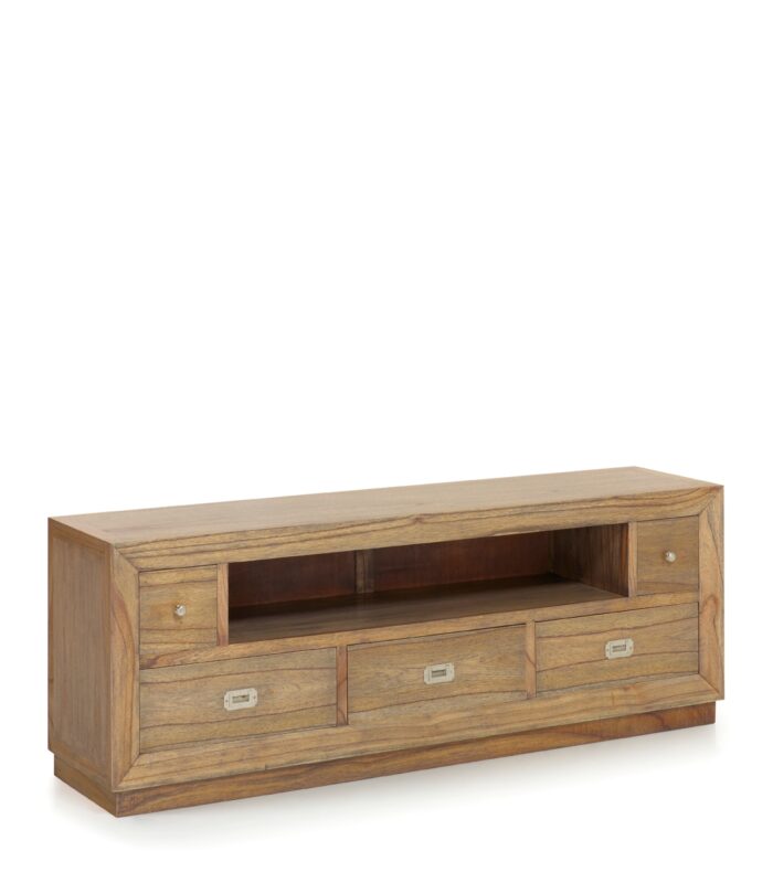 MUEBLE TV MERAPI 3+2 CAJONES 1 HUECO 160x40x59