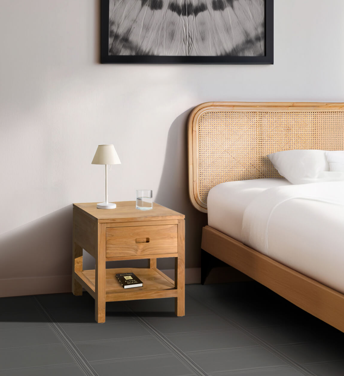 6392002_4 MESITA TEKA TEIDE 1 CAJÓN 1 ESTANTE - Imagen 5