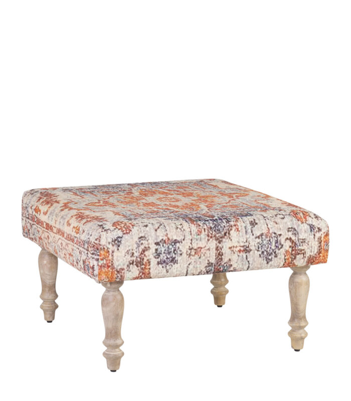 OTTOMAN MARRAKECH NARANJA 76x76x43