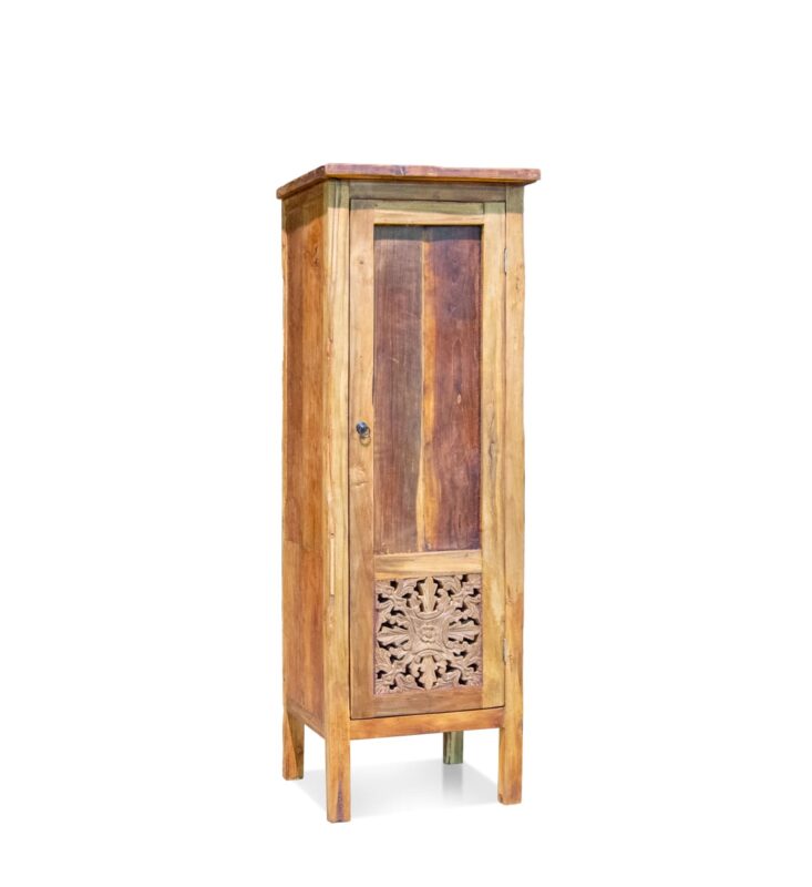 ARMARIO TEKA RÚSTICO 1 PUERTA 55x50x160