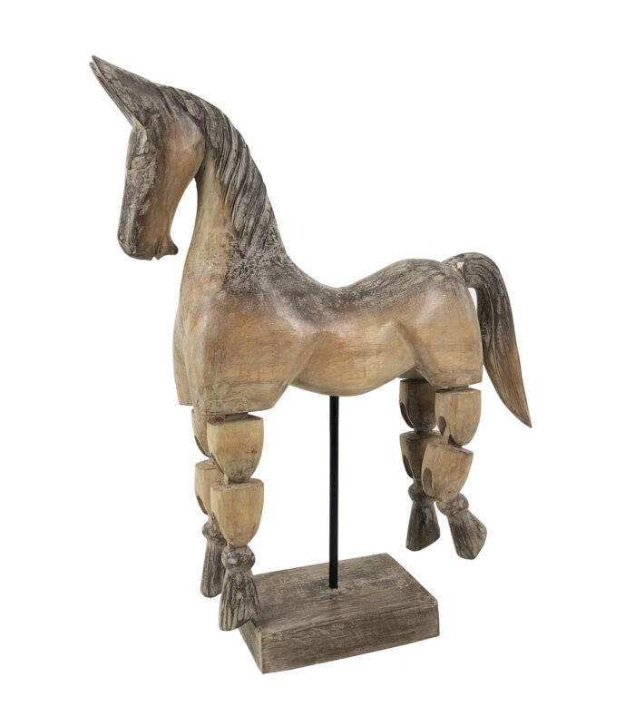 FIGURA ETHNIC CABALLO PATAS ARTICULADAS 45x12x55